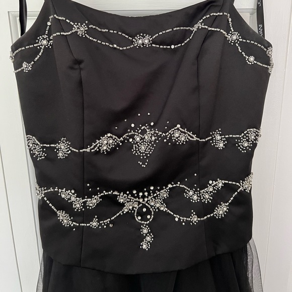 Jovani Sequin/Tulle Ball Gown - Picture 3 of 9